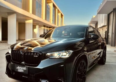 BMW X4M front angle